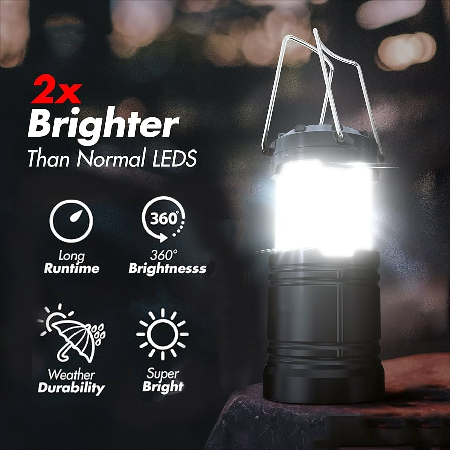 Waterproof Portable LED Camping Lantern